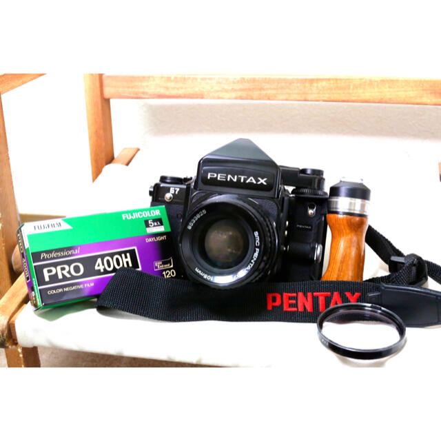 日本最大の PENTAX 美品 PENTAX67後期型 フルセットフィルム付