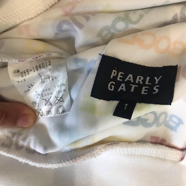 PEARLY GATES(パーリーゲイツ)のPEARLYGATES レディース　ゴルフウェア　サイズ1 レディースのトップス(パーカー)の商品写真