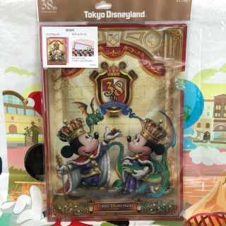 ディズニー(Disney)のディズニー ☆新作☆ TDL 38周年 クリアホルダー クリアファイル(キャラクターグッズ)