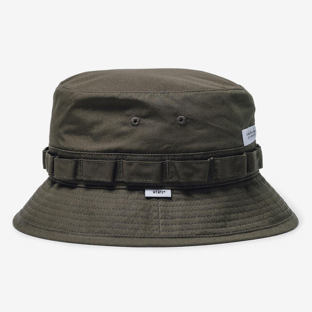 帽子wtaps 21ss jungle hat OD Lサイズ ダブルタップス