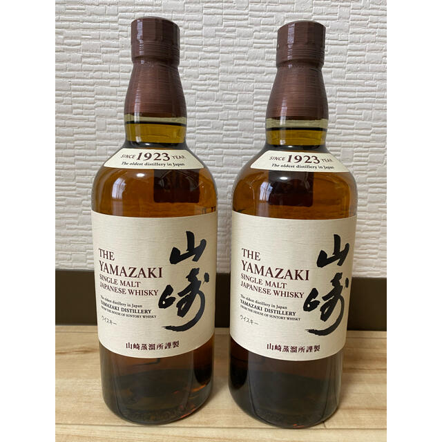 サントリー　シングルモルト　　　 　山崎ＮＡ　２本セット  43度 700ml