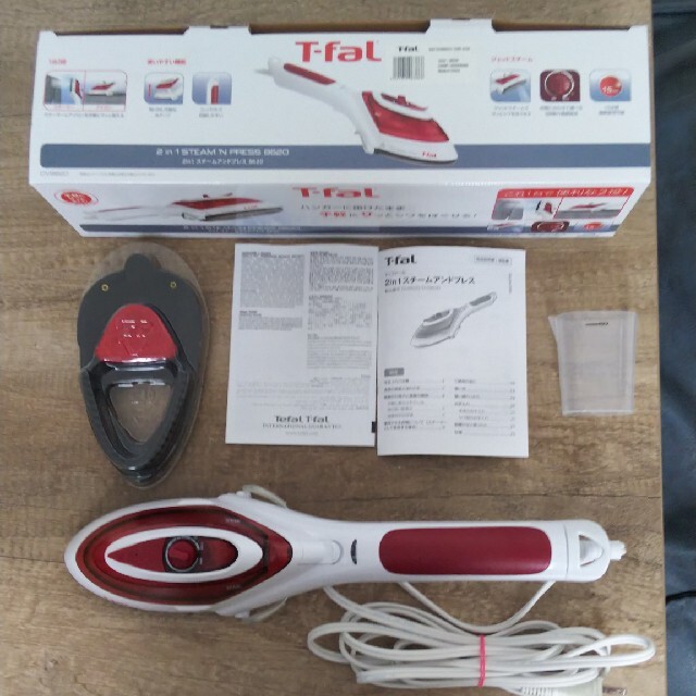 T-fal(ティファール)のT-fal  2 in1 スチームアンドプレス 8620 スマホ/家電/カメラの生活家電(アイロン)の商品写真