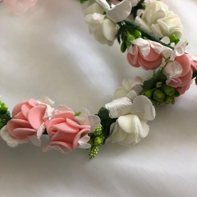 フラワーガール 花冠 造花 2個 ピンク 花飾り 結婚式 ウエディング 子供の通販 By Keroguchy S Shop ラクマ