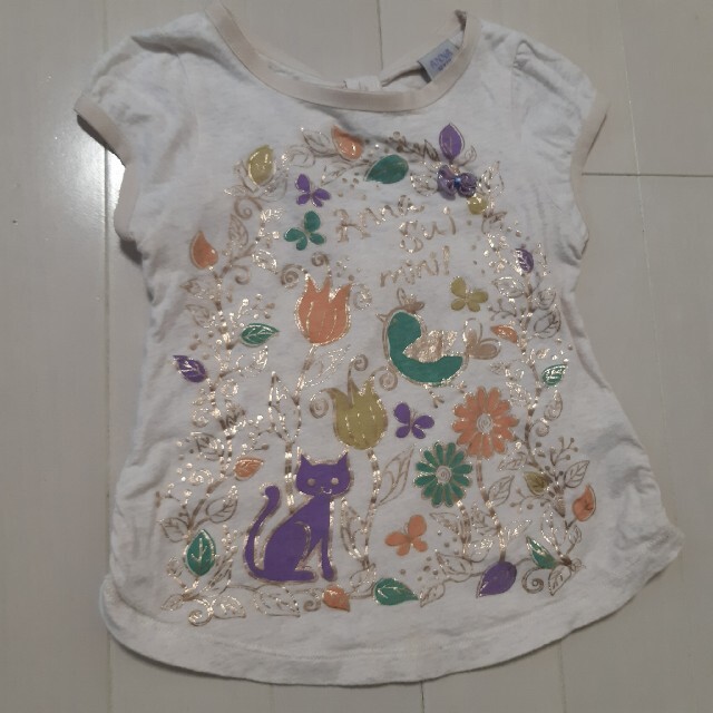 ANNA SUI mini(アナスイミニ)のanna sui mini セットアップ　90 キッズ/ベビー/マタニティのキッズ服女の子用(90cm~)(Tシャツ/カットソー)の商品写真