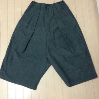 ノゾミイシグロ(NOZOMI ISHIGURO)の美品！ノゾミイシグロ タック入り 袴パンツ(サルエルパンツ)