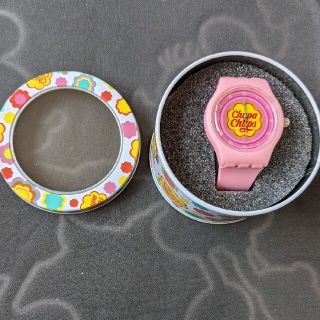 チュッパチャップス腕時計 ピンク オシャレ 可愛い