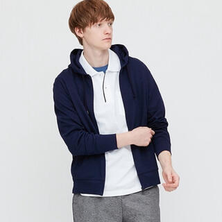 Uniqlo ユニクロ エアリズム Uvカット フルジップ パーカー ネイビーの通販 By マッフィーshop ユニクロならラクマ