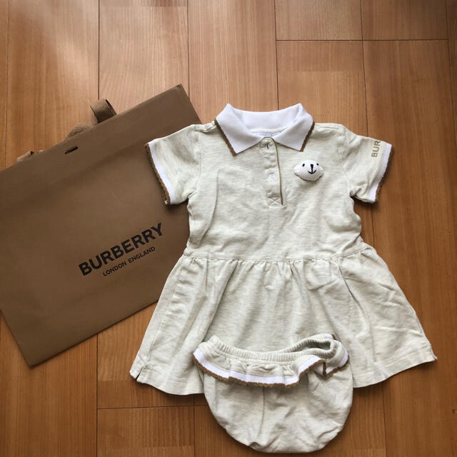 専用☆バーバリーポロシャツワンピース、ブルマつき36Mキッズ服女の子用(90cm~)