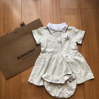 バーバリー(BURBERRY)の専用☆バーバリーポロシャツワンピース、ブルマつき36M(ワンピース)