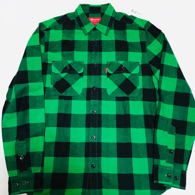 Supreme Plaid Shirt チェックシャツ Sメンズ