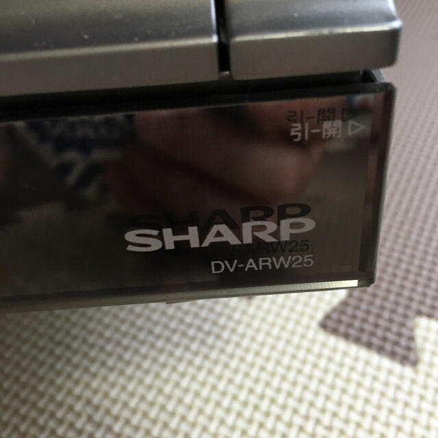 SHARP(シャープ)のシャープ DVDレコーダー リモコン違い スマホ/家電/カメラのテレビ/映像機器(DVDレコーダー)の商品写真