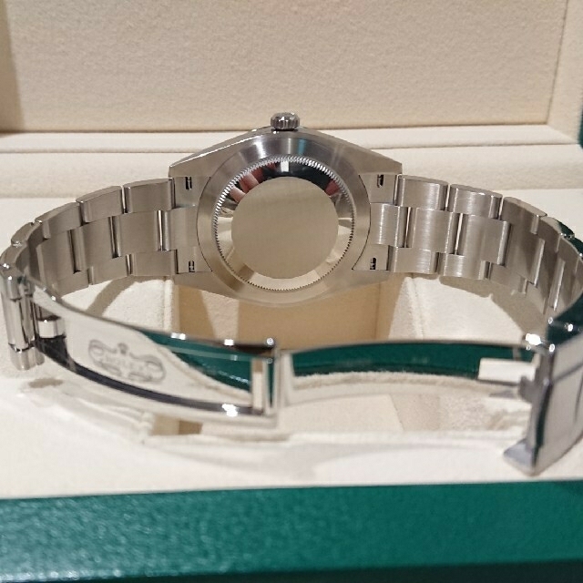 ROLEX(ロレックス)のロレックス オイスターパーペチュアル41 124300 ブライトブルー メンズの時計(金属ベルト)の商品写真