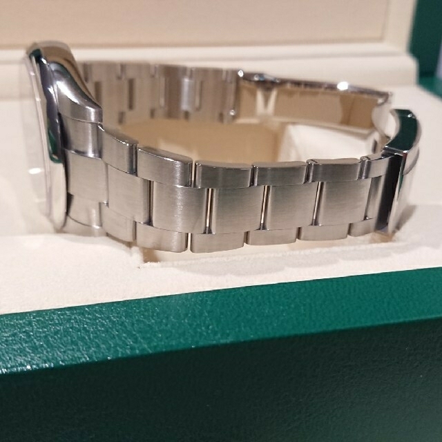 ROLEX(ロレックス)のロレックス オイスターパーペチュアル41 124300 ブライトブルー メンズの時計(金属ベルト)の商品写真