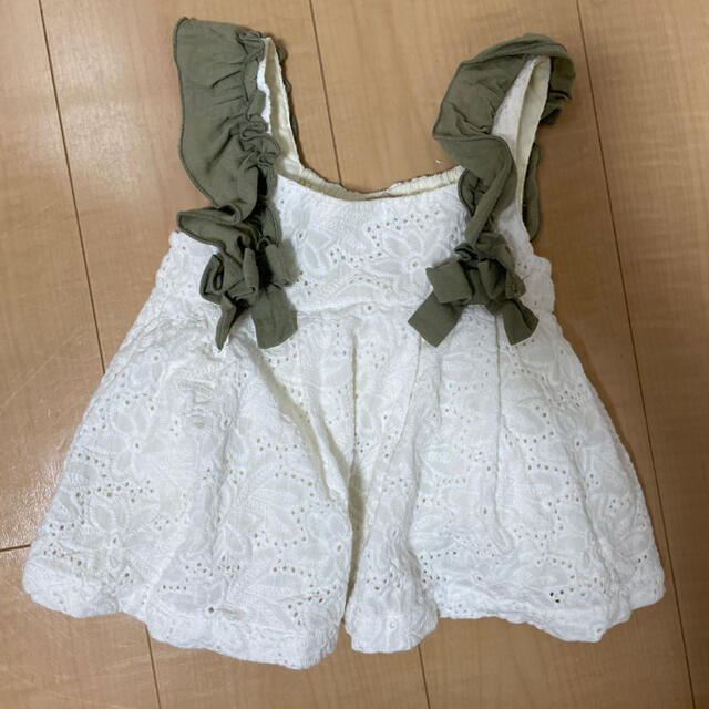 petit main(プティマイン)のキッズ　トップス　 キッズ/ベビー/マタニティのベビー服(~85cm)(タンクトップ/キャミソール)の商品写真