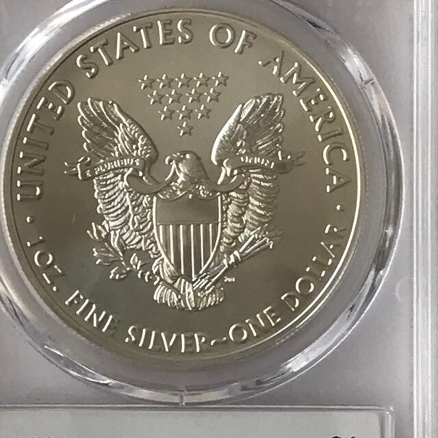 最高鑑定2021 アメリカ シルバーイーグル銀貨 PCGS MS70 FS 55%以上