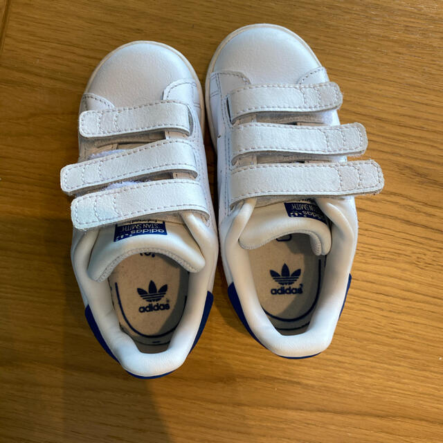 adidas(アディダス)の【美品】アディダス　スタンスミス スニーカー 14.5cm キッズ/ベビー/マタニティのベビー靴/シューズ(~14cm)(スニーカー)の商品写真