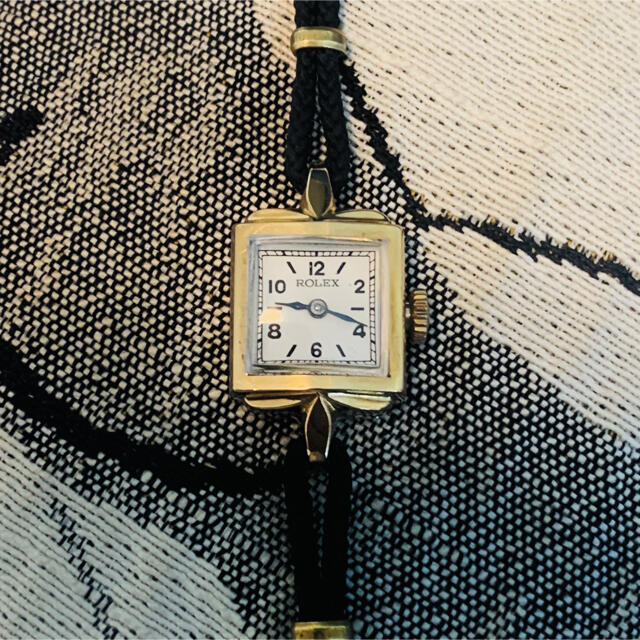 正規店仕入れの ROLEX - 手巻き 18K無垢 アンティーク時計 レディース ロレックス (専用) 腕時計