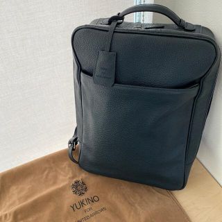 ユナイテッドアローズ(UNITED ARROWS)のユナイテッドアローズ  YUKINO 2WAY BRIEF ネイビー　リュック(ビジネスバッグ)