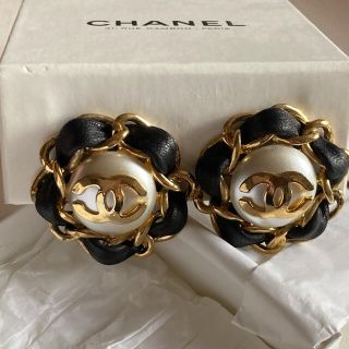 シャネル イヤリング（レザー）の通販 43点 | CHANELのレディースを ...