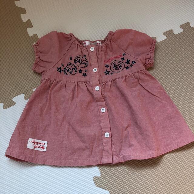 アンパンマン(アンパンマン)のアンパンマン　女の子　半袖 キッズ/ベビー/マタニティのキッズ服女の子用(90cm~)(Tシャツ/カットソー)の商品写真