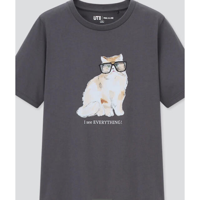 UNIQLO(ユニクロ)のユニクロ　ポール&ジョー　コラボＴシャツ　Mサイズ レディースのトップス(Tシャツ(半袖/袖なし))の商品写真