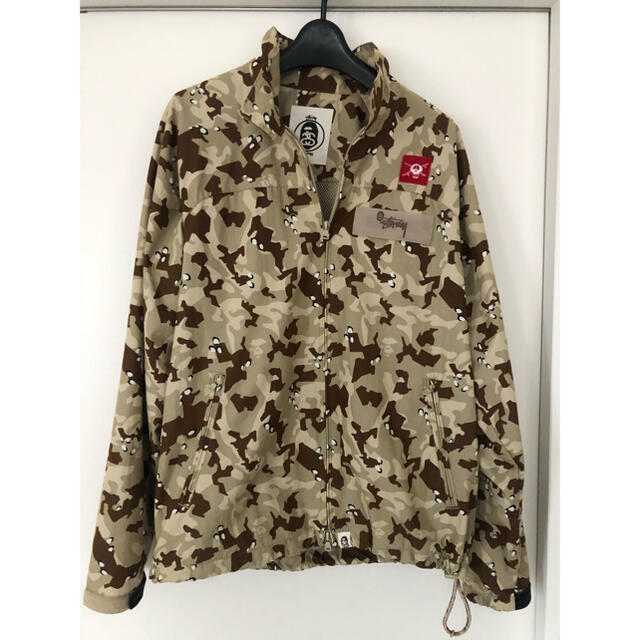 アベイシングエイプ　ジャケットBape stussy a bathing ape | フリマアプリ ラクマ