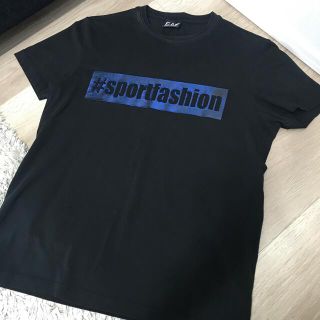 エンポリオアルマーニ(Emporio Armani)のエンポリオアルマーニ半袖Tシャツ(黒)(Tシャツ/カットソー(半袖/袖なし))