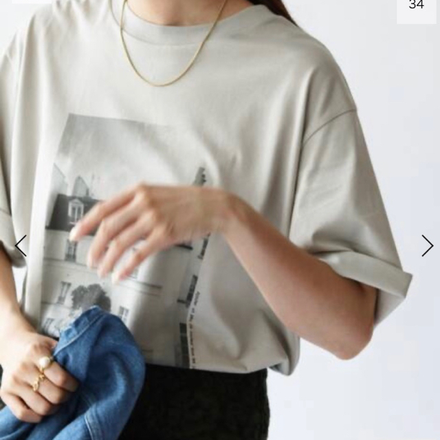 IENA(イエナ)のIENA フォトTシャツ メンズのトップス(Tシャツ/カットソー(半袖/袖なし))の商品写真