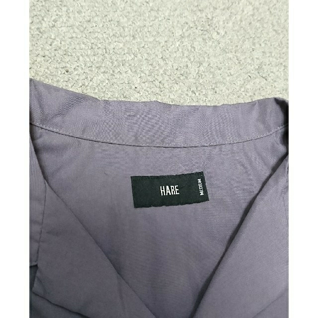 HARE(ハレ)のハレ/HARE 刺繍オープンカラーシャツ 長袖 メンズのトップス(シャツ)の商品写真
