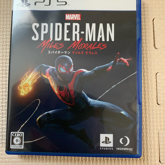 PlayStation(プレイステーション)のSpider-Man Miles Morales スパイダーマン　ps5 エンタメ/ホビーのゲームソフト/ゲーム機本体(家庭用ゲームソフト)の商品写真