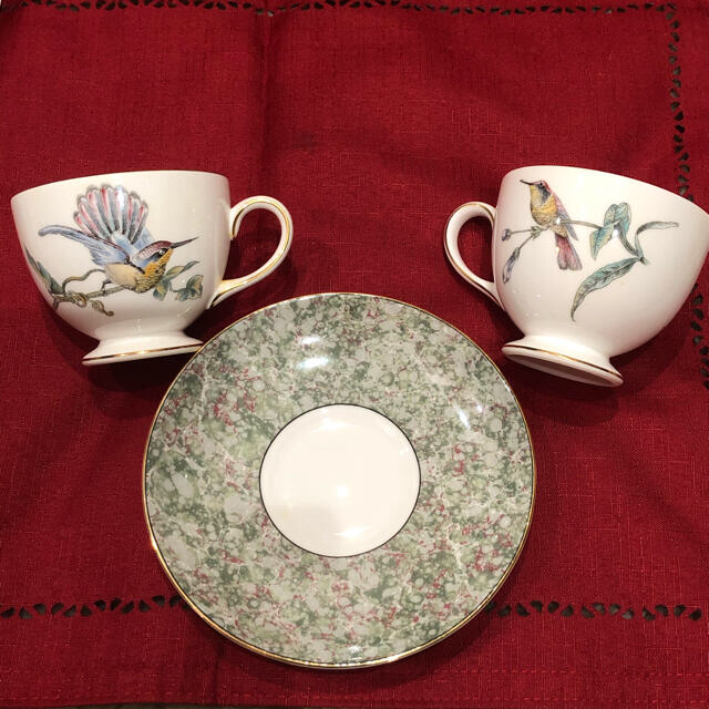 Wedgewood カップ&ソーサー　ハミングバードグラス/カップ