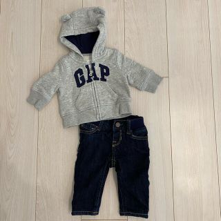 ベビーギャップ(babyGAP)のGAP セット　0〜3ヵ月(トレーナー)