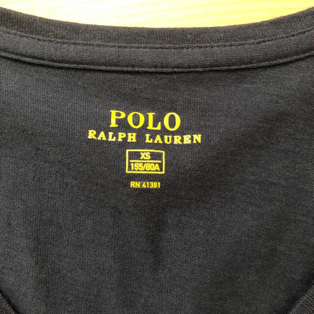 POLO RALPH LAUREN(ポロラルフローレン)のPOLO ラルフローレン　Vネックシャツ レディースのトップス(Tシャツ(半袖/袖なし))の商品写真