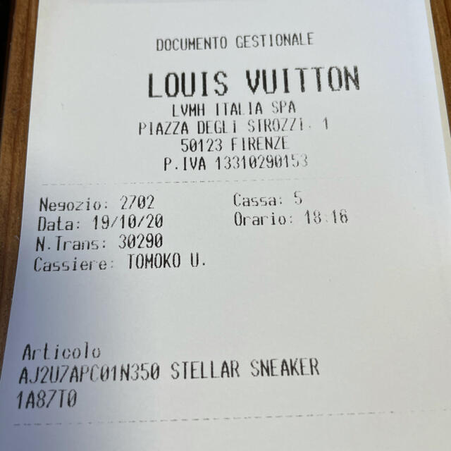 LOUIS VUITTON(ルイヴィトン)のあいり⭐︎様専用　ルイヴィトン　ステラー・ライン スニーカー レディースの靴/シューズ(スニーカー)の商品写真