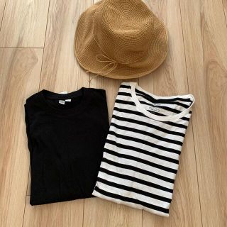 ユニクロ(UNIQLO)のGU★ユニクロ定番Tシャツセット(Tシャツ(半袖/袖なし))