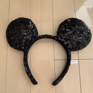 ディズニー カチューシャ ミッキー スパンコールカチューシャ