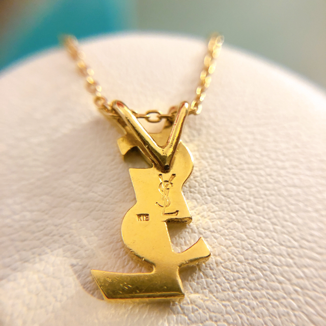 YSL イブサンローラン サンローラン????2点おまとめ????K18ネックレス