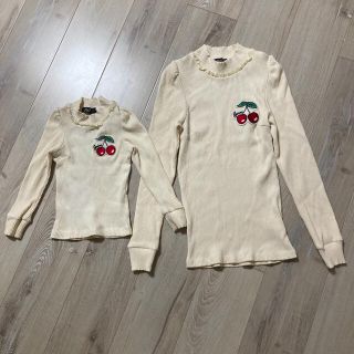 ジェニィ(JENNI)のJENNIジェニィ 100と160サイズ 親子コーデ　兄弟コーデ　親子ペアルック(Tシャツ/カットソー)