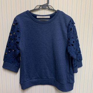 カージュ(Khaju)のお値下げ Khaju カージュ シップス 美品 レース カットソー  半袖(カットソー(半袖/袖なし))