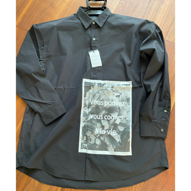 未着用MBハイエンドグラフィックシャツ　ブラックLサイズ　タグ付き メンズのトップス(シャツ)の商品写真