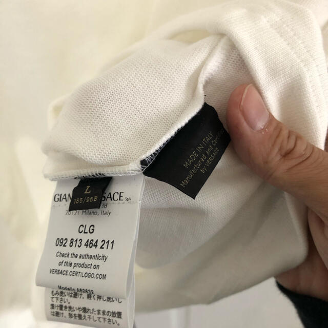 VERSACE - KITH X VERSACE MEDUSA ロゴプリントTシャツ ロゴTee の通販