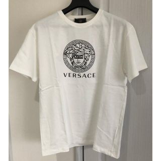 ヴェルサーチ(VERSACE)のKITH X VERSACE MEDUSA ロゴプリントTシャツ　ロゴTee (Tシャツ/カットソー(半袖/袖なし))