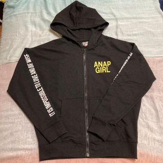 アナップ(ANAP)のANAP GIRL バックガールフォトパーカー(ジャケット/上着)