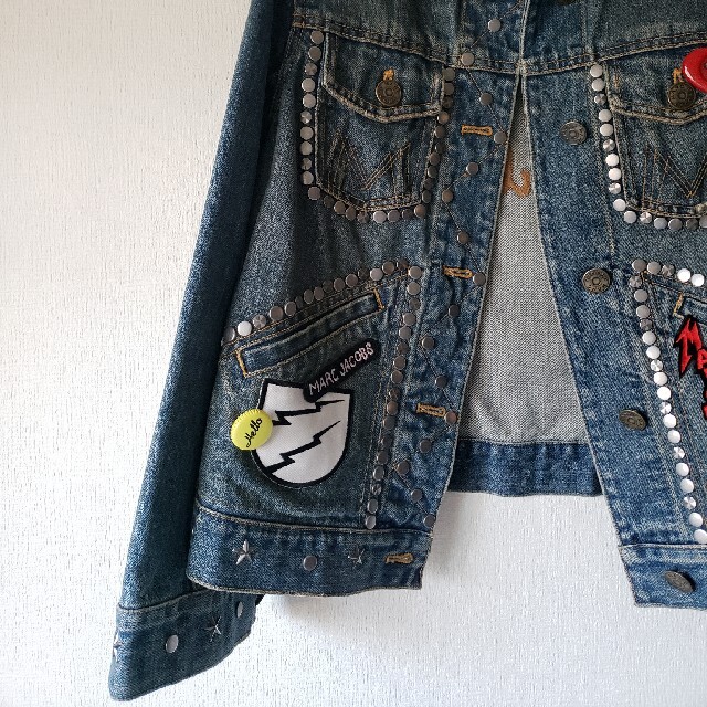 marcjacobs デニムジャケットPATCHMARC オーダー品