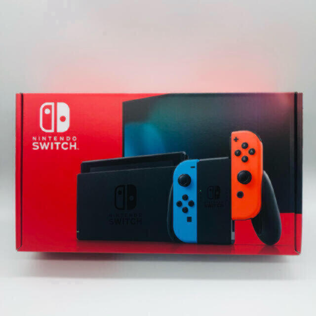 Nintendo switch 本体　ネオン エンタメ/ホビーのゲームソフト/ゲーム機本体(家庭用ゲーム機本体)の商品写真