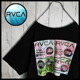 ルーカ(RVCA)の【ゆるだぼ】RVCA　バックプリント　クルーネックTシャツ　オーバーサイズ(Tシャツ/カットソー(半袖/袖なし))