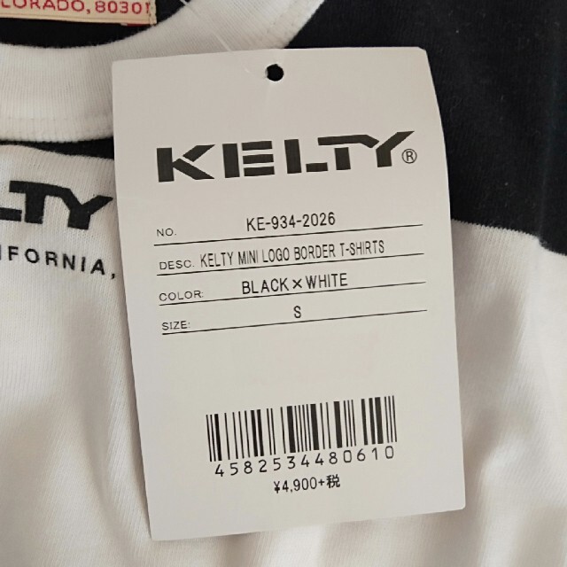 KELTY(ケルティ)の新品　KELTY　ボーダーTシャツ メンズのトップス(Tシャツ/カットソー(半袖/袖なし))の商品写真