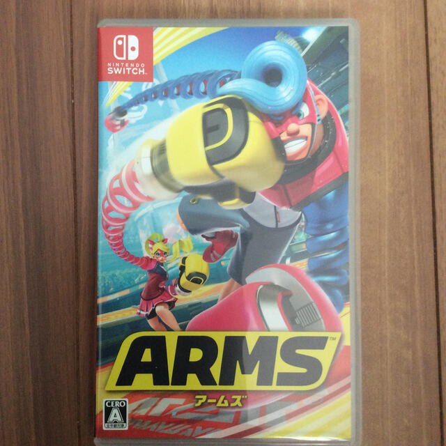 Nintendo Switch(ニンテンドースイッチ)のARMS Switch エンタメ/ホビーのゲームソフト/ゲーム機本体(家庭用ゲームソフト)の商品写真