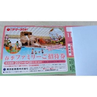 東京都競馬　東京サマーランド　株主優待券　１DAYパス８枚セット(その他)