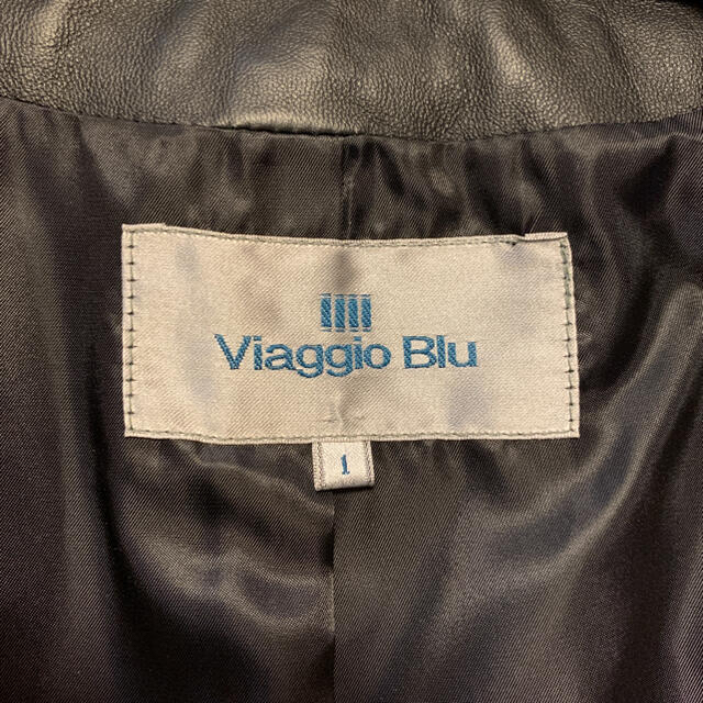 Viaggio ライダースジャケットの通販 by グリーンshop｜ラクマ Bluレザージャケット 格安新品
